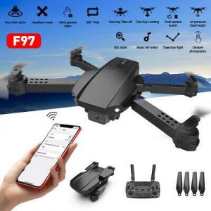 Mini Drone with Wide Angle 4K WiFi FPV Camera RC Foldable Quadcopter Toy Gift