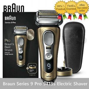 Top Brands  care devices-מכשירי טיפוח אישי Braun Series 9 Pro 9419s Cordless Electric Shaver Wet&Dry - Express