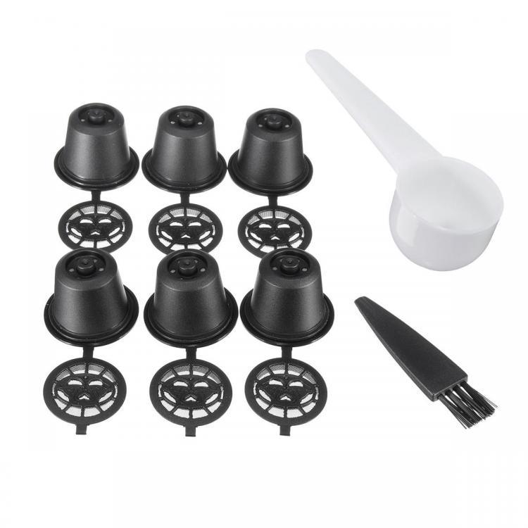  Top Brands  Home & Garden - לבית ולגינה סט קפסולות קפה רב פעמיות למכונת נספרסו